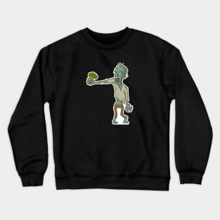 Vegan Zombie Crewneck Sweatshirt